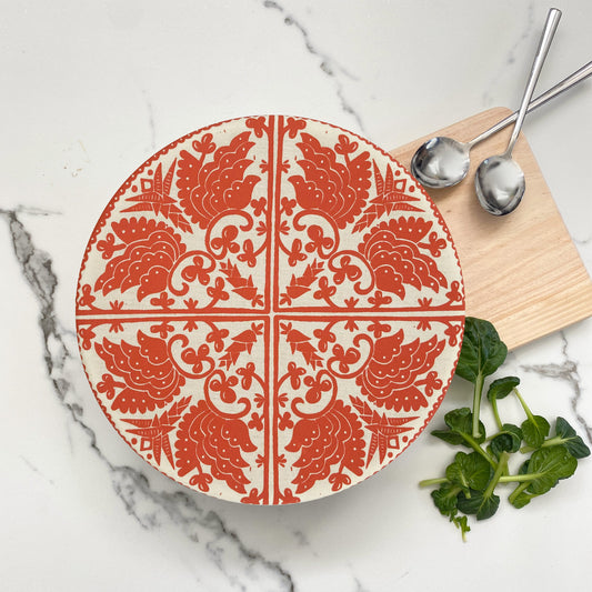 Dish and Bowl Cover Large Madiba Print