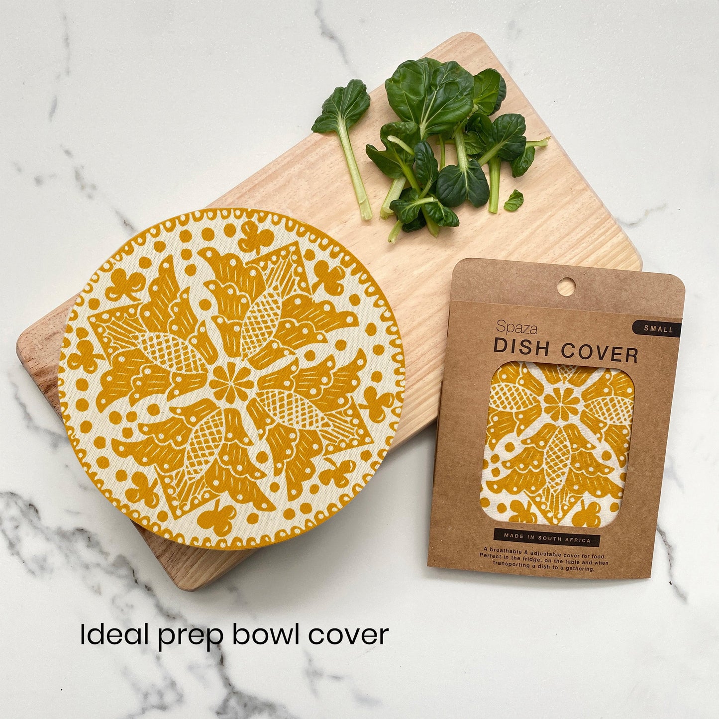 Dish and Bowl Cover Small | Madiba Print