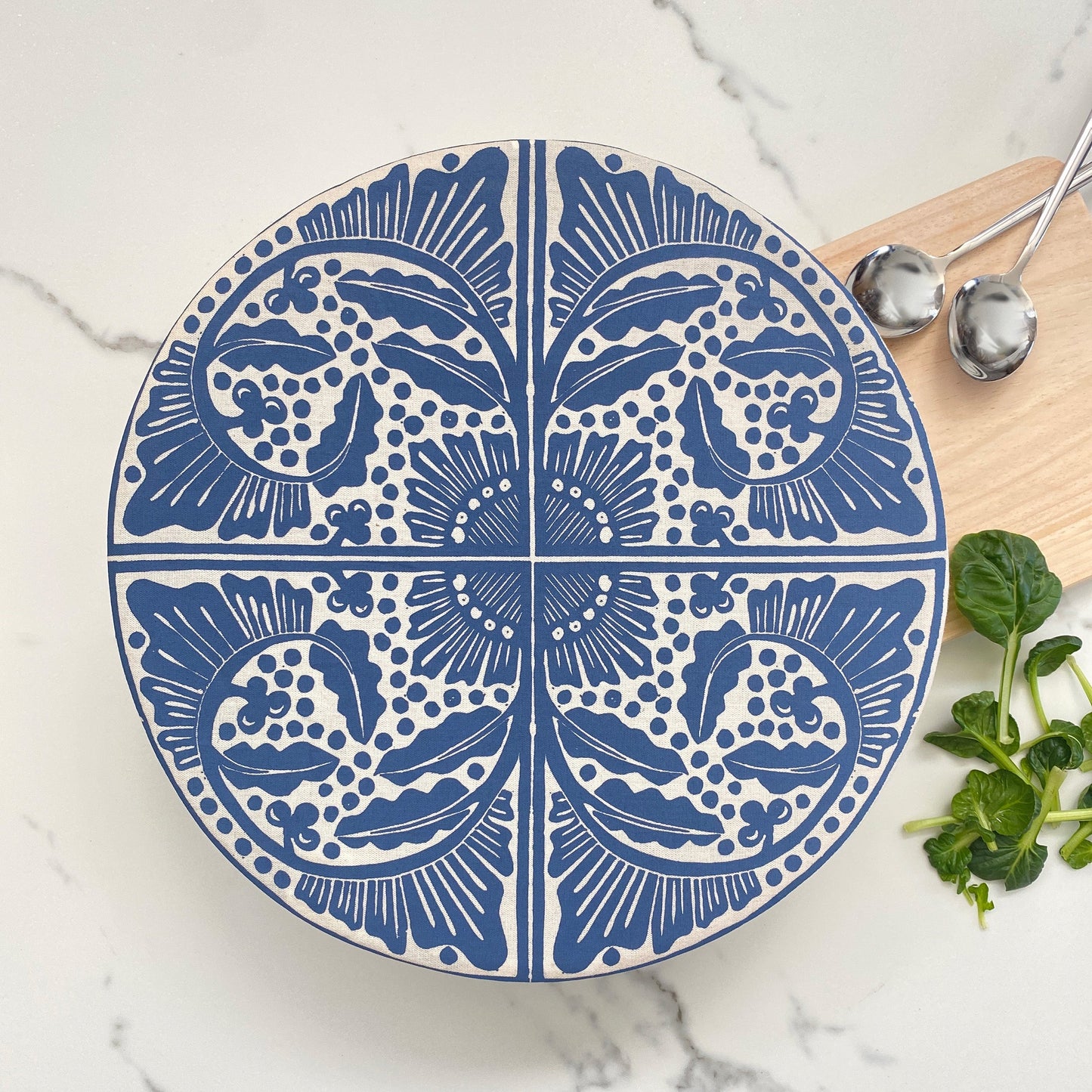 Dish and Bowl Cover Extra Large Madiba Print