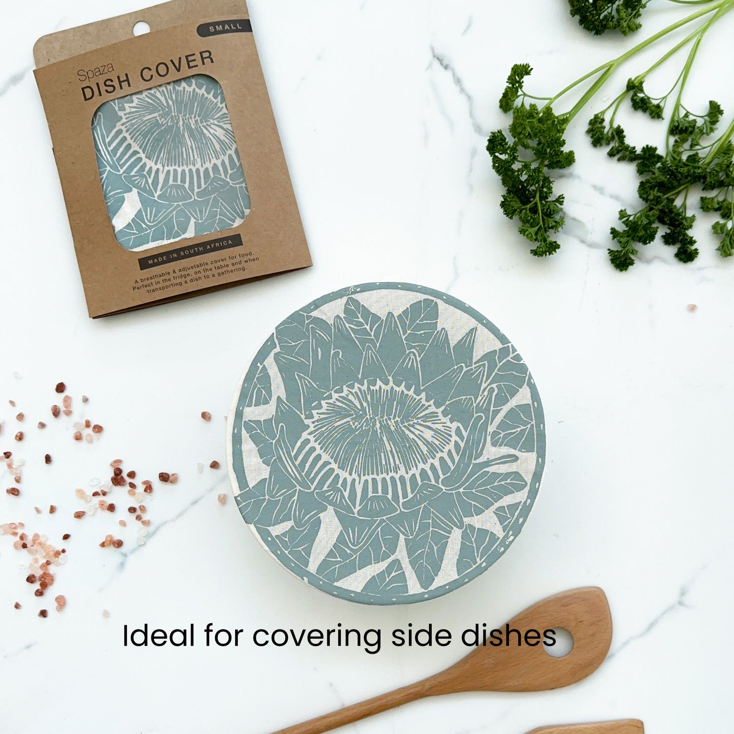 Dish and Bowl Cover Small | Protea Print